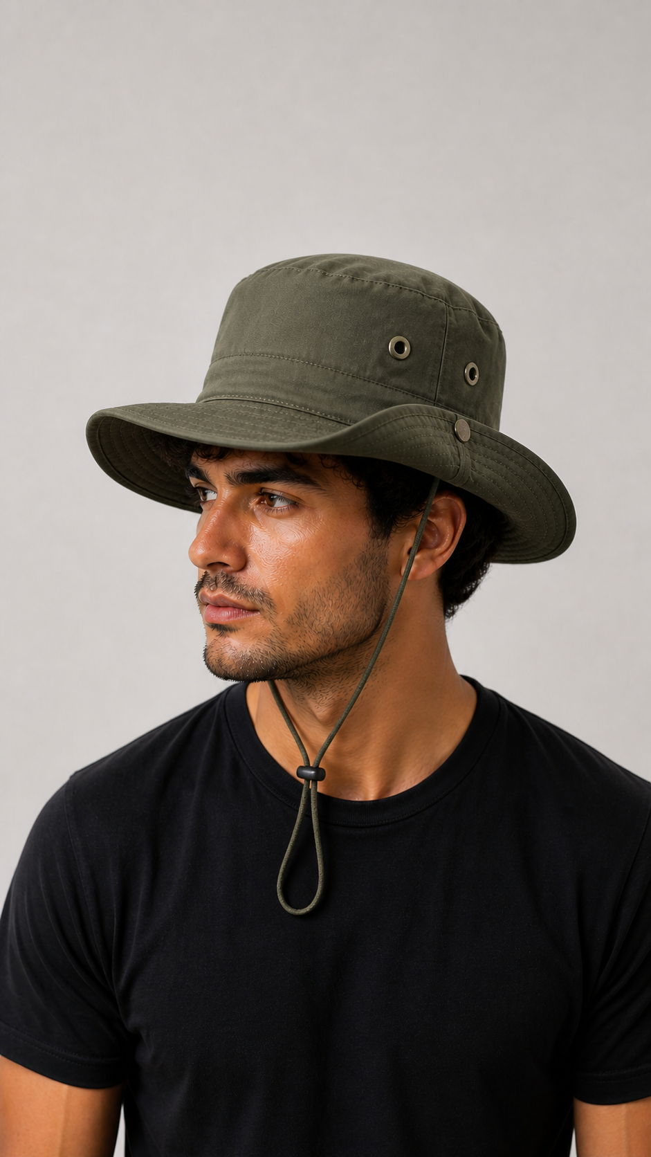 Yazlık Katlanabilir Safari Fötr Erkek Şapka