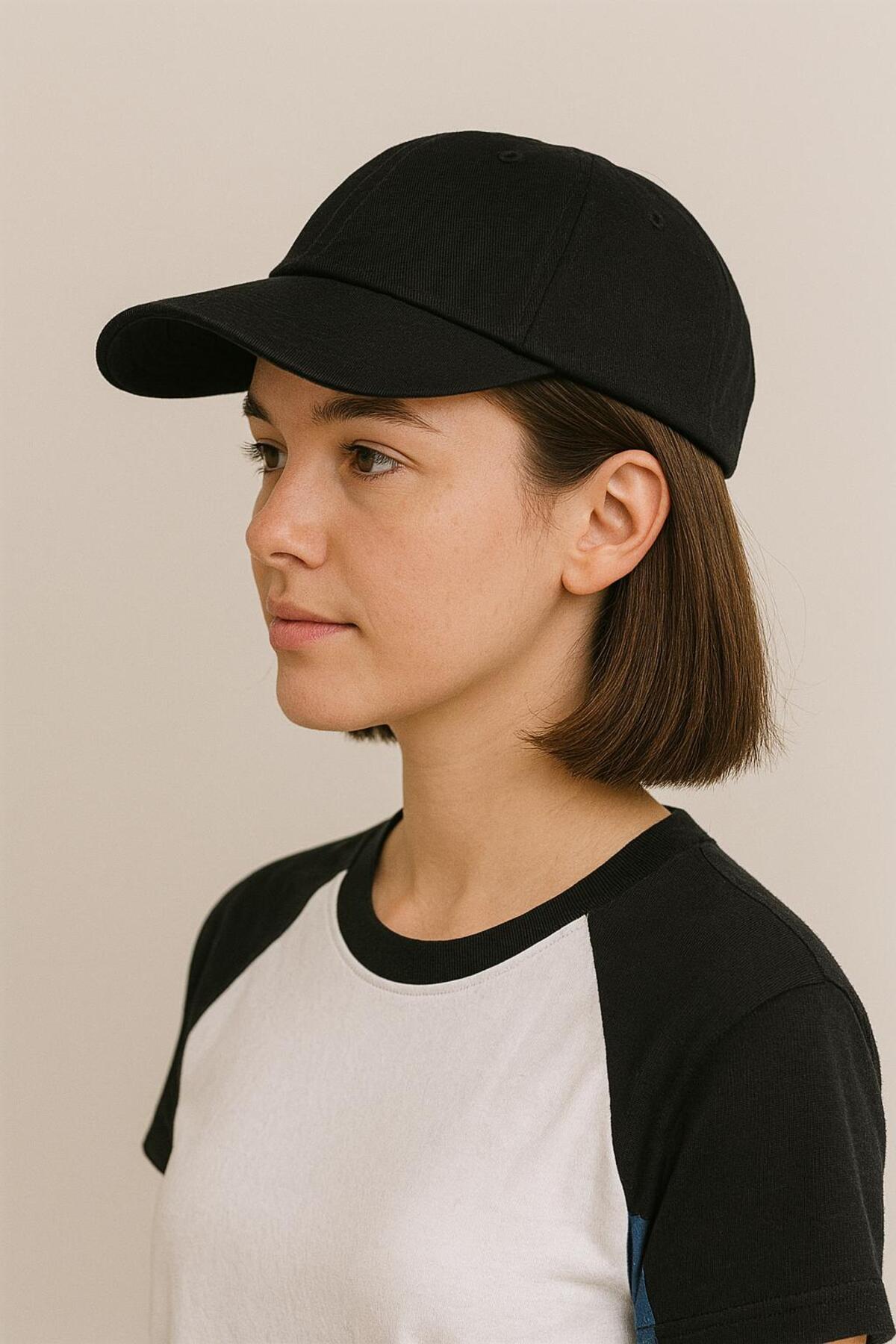Unisex Basic Arkası Cırtlı Ayarlanabilir Hat Beyzbol Şapka Kep