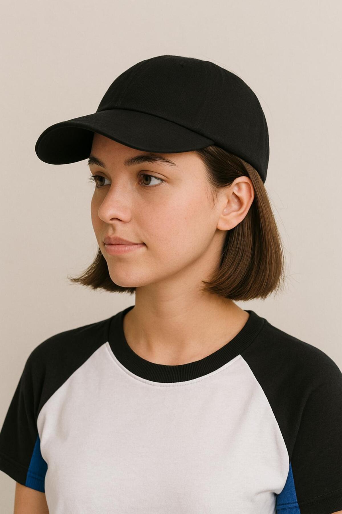 Unisex Basic Arkası Cırtlı Ayarlanabilir Hat Beyzbol Şapka Kep