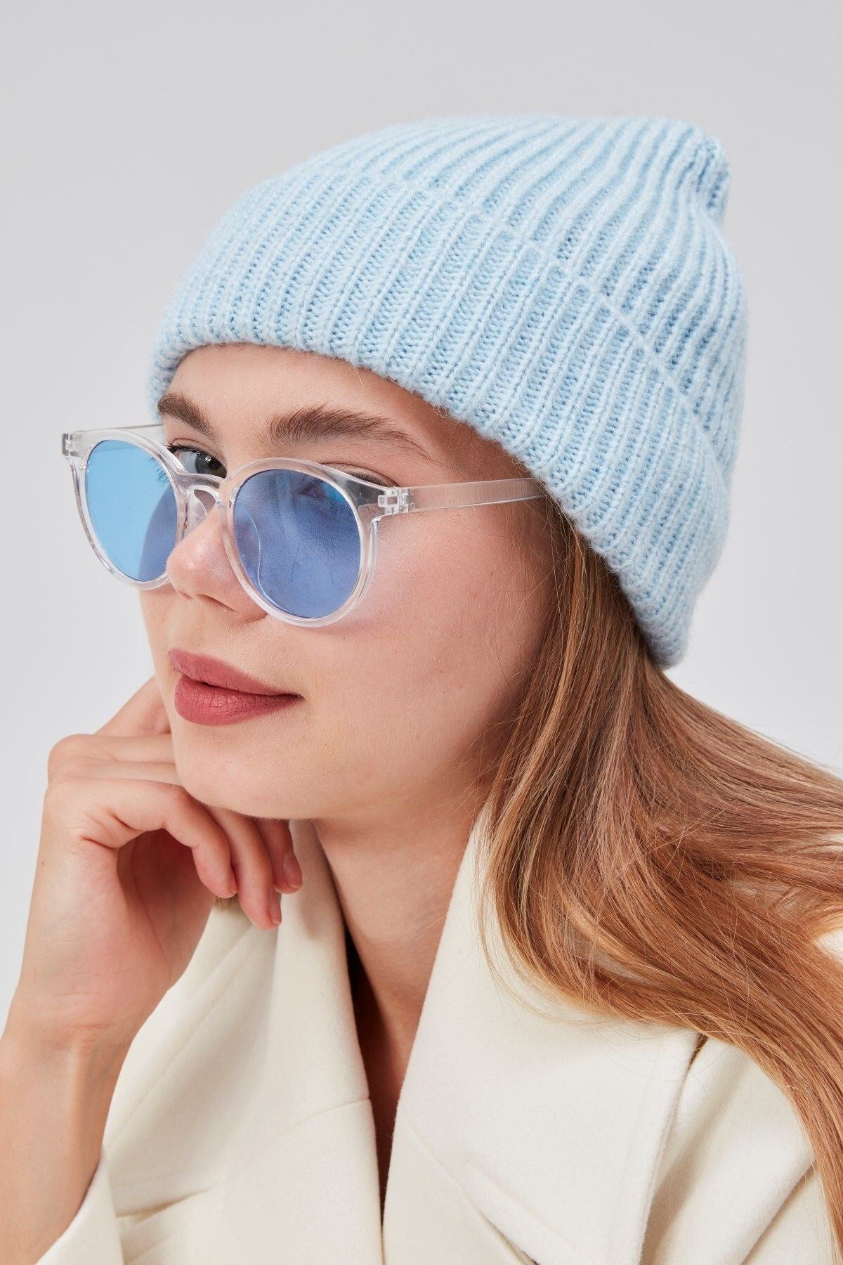Basic Şık Standart Lüks Unisex Tiftik Bere