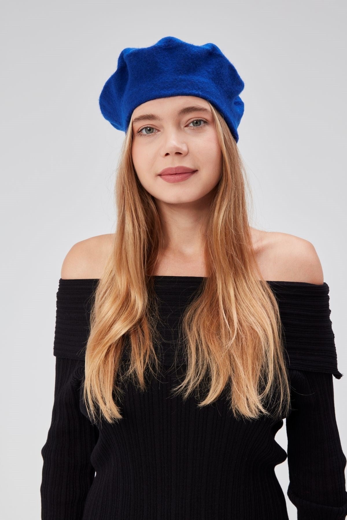 Kep Kadın Sanatçı Ressam Şapkası Klasik Fransız Bere Moda  Sanatçı Şapkası Bere Keçe Fransız Şapka
