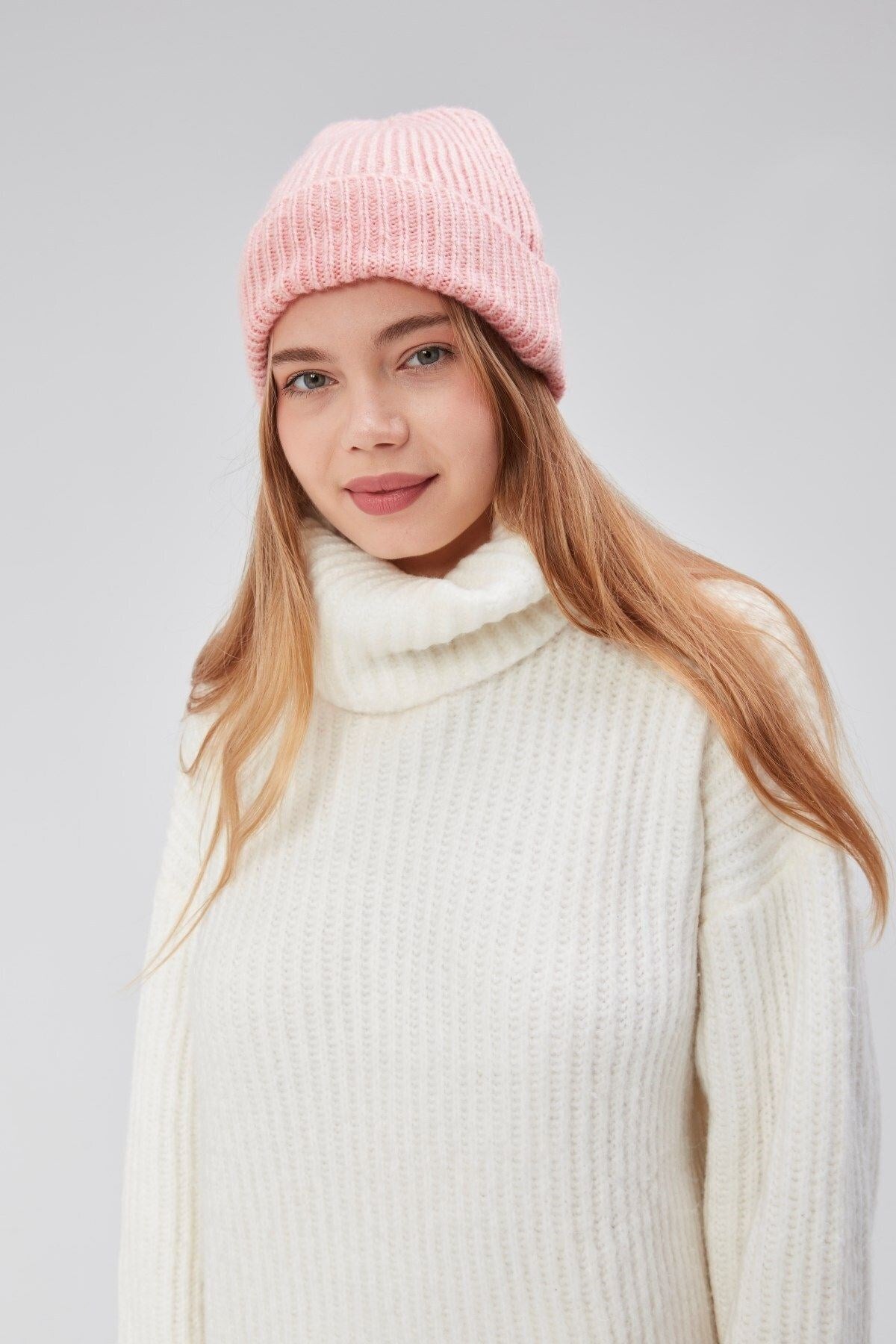 Basic Şık Standart Lüks Unisex Tiftik Bere