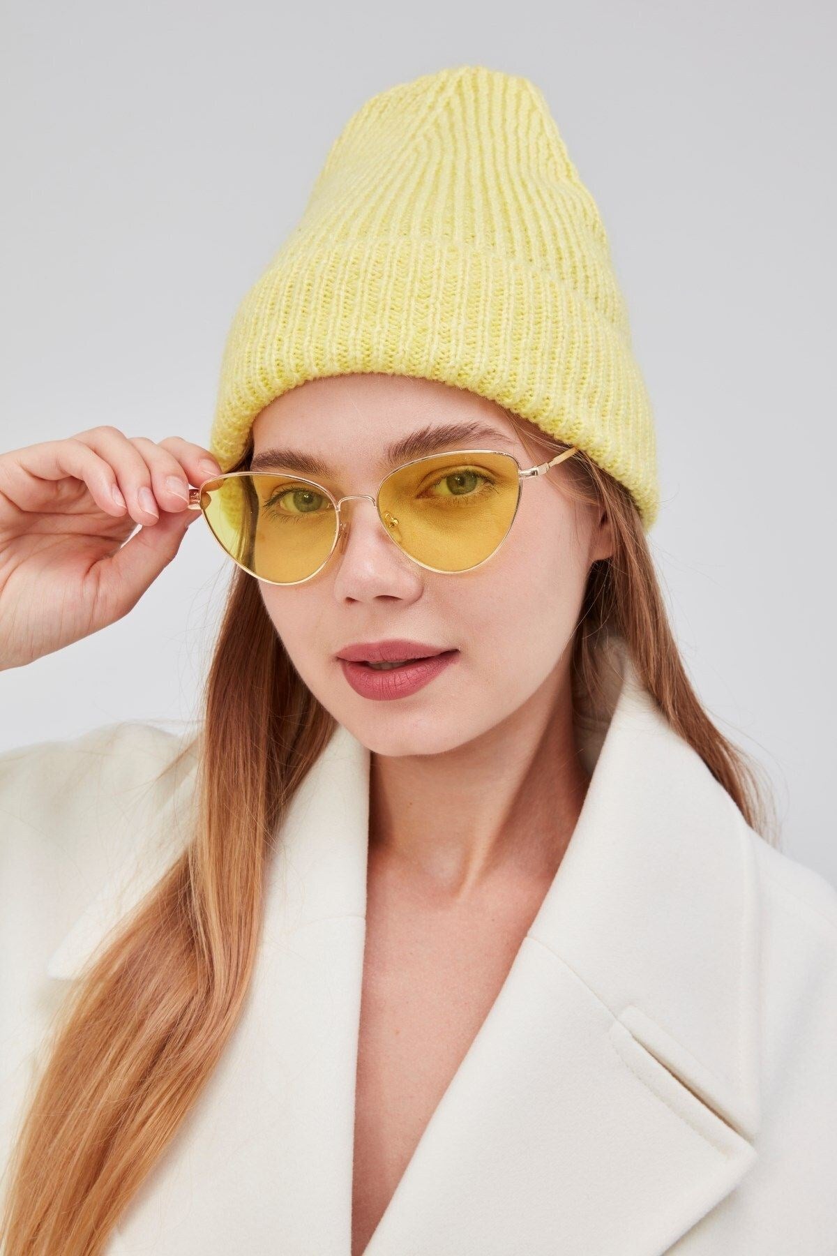Basic Şık Standart Lüks Unisex Tiftik Bere