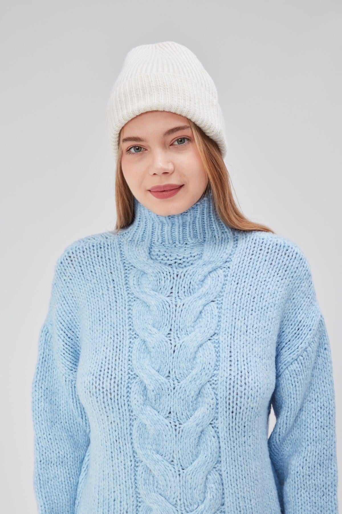 Basic Şık Standart Lüks Unisex Tiftik Bere