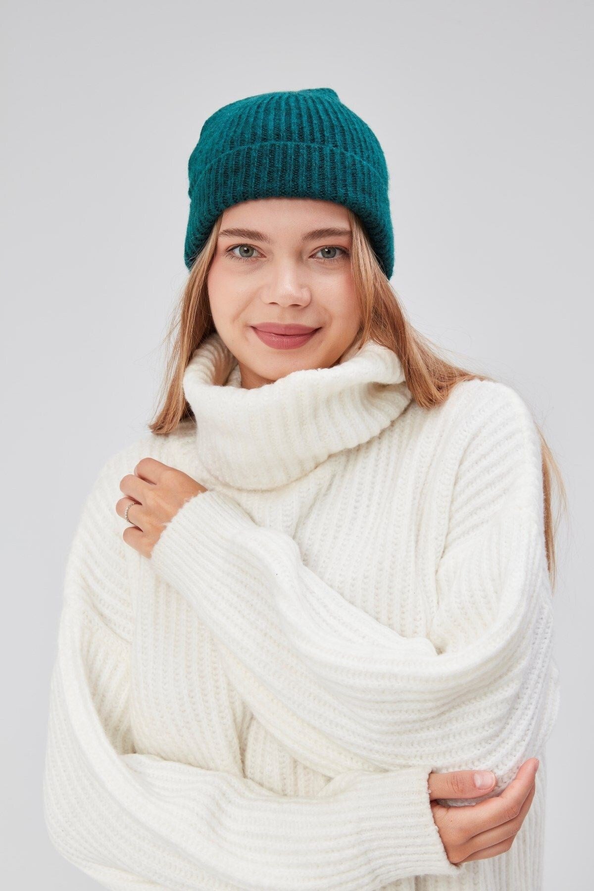 Basic Şık Standart Lüks Unisex Tiftik Bere