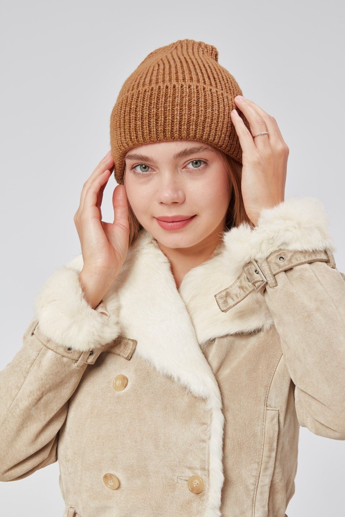 Basic Şık Standart Lüks Unisex Tiftik Bere